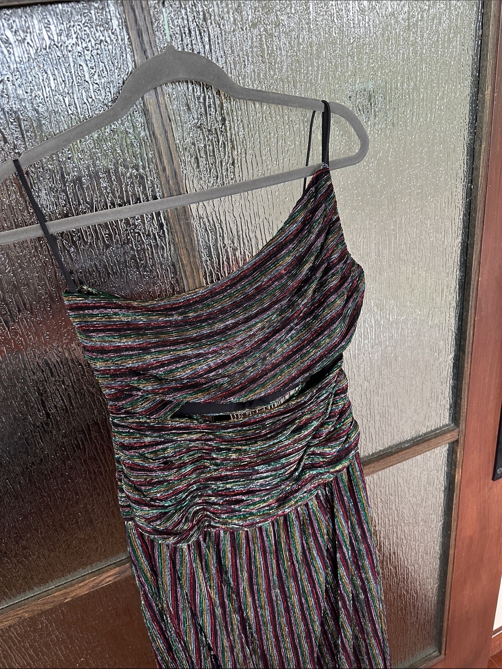 Rebecca Vallance Ronnie cut out one shoulder Gown size US 10. - Picture 12 of 16